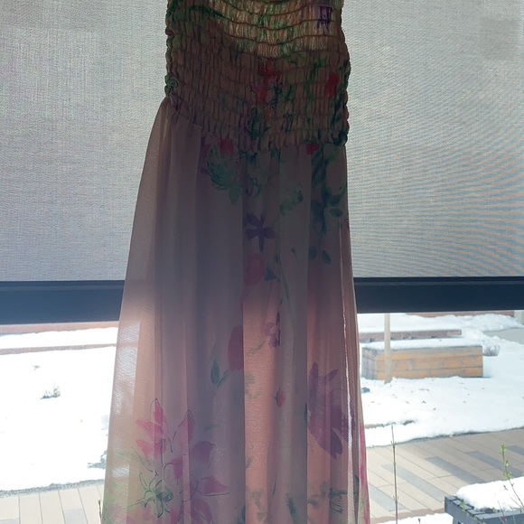 👗 Tropical Maxi Dress - Picture 6 of 6